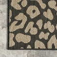 thumbnail image 2 of nuLOOM Terenia Leopard Indoor/Outdoor Area Rug, 6' 7" x 9', Dark Gray, 2 of 9