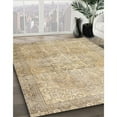 thumbnail image 2 of Ahgly Company Indoor Round Traditional Brown Persian Area Rugs, 4' Round, 2 of 6