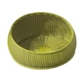 thumbnail image 1 of Cama de mimbre para gatos Four Seasons Pet Accessories, redonda, ligera, de ratán PE. Verde, 1 of 8