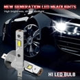 thumbnail image 3 of For 2014 2015 2016 Kia Forte 4X H1 H11 LED Headlight Bulbs Kit Hi&Low Beam Combo 6000K, 3 of 12