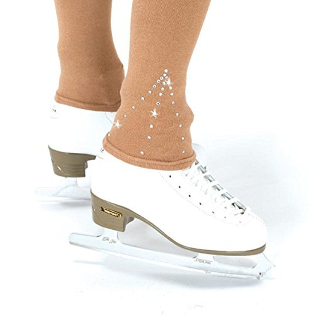 Figure Skating Footless Crystal Tights 376