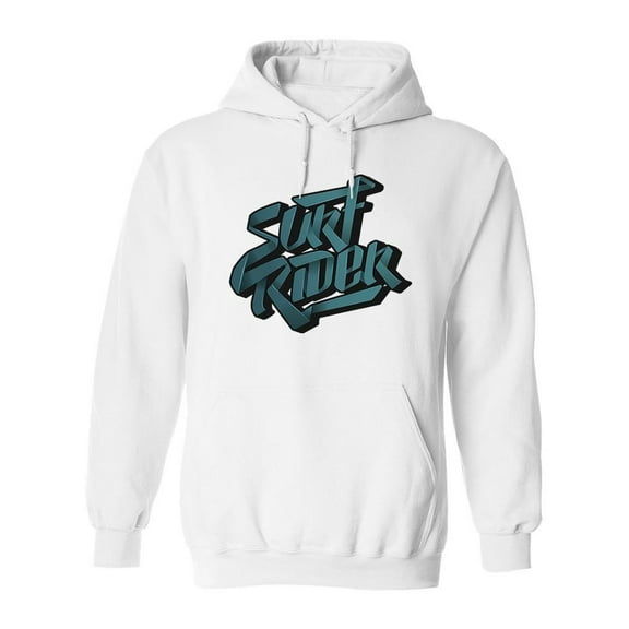 Rider Surf Hoodie Men - Men Hoodie, White, Small