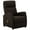 Dark brown, variant on vidaXL Massage Chair Electric Massaging Recliner Chair for Elderly Fabric
