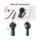 thumbnail image 5 of Ventilador Portátil Recargable 4000mAh - Verde, 3 Velocidades, Hasta 16 Horas de Uso, Ligero y Potente para Viajes y Oficina, 5 of 6