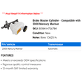 thumbnail image 2 of Brake Master Cylinder - Compatible with 2008 Mercury Mariner, 2 of 2