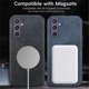 thumbnail image 2 of WANLONFENG YBP Series For Samsung Galaxy S24 Magnetic Case with Tempered Glass Film PU + TPU Phone C, 2 of 5
