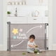 thumbnail image 3 of Puerta para bebé retráctil extra ancha Regalo, marca galardonada, se expande hasta 50" de ancho, fácil instalación, incluye plantilla de instalación, indicador de bloqueo, 3 of 5