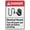 Warning Sign 4, variant on Warning Overhead Crane Hard Hat Required Metal Sign 8"x12" Rust Free Aluminum - UV Ink Printing Durable Weatherproof, Outdoor Decor for Home, Crane Hard Hat Sign