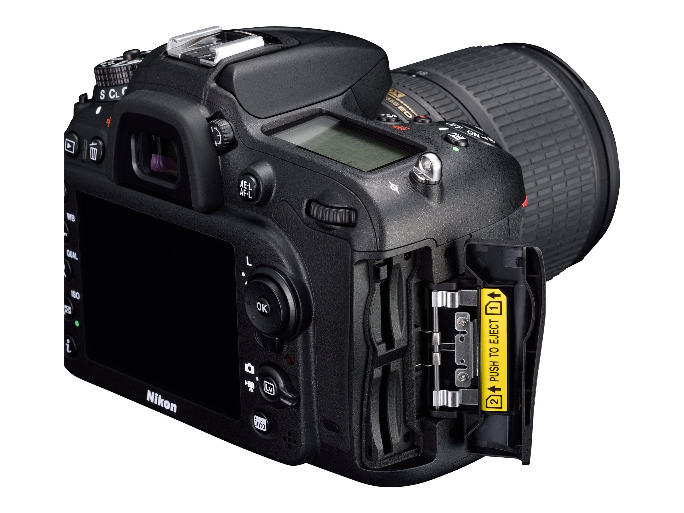 Nikon D7200 - Digital camera - SLR - 24.2 MP - APS-C - 1080p