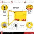 thumbnail image 5 of TRADESAFE Lockout Tagout Steel Cabinet, LOTO Kit Station 80 Pcs, Keyed Different LOTO Locks, 5 of 9