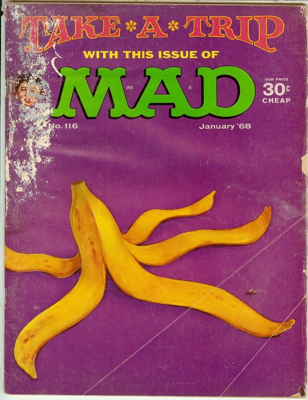 MAD Magazine #116 Jan 1968 (POOR Condition)