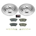 thumbnail image 3 of PowerStop Rear Stock Replacement Brake Pad and Rotor Kit Fits: MITSUBISHI Select Models KOE8381, 3 of 8