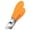 Orange, variant on EBCUE 2 Pcs Angled Nail Clippers for Ingrown, Wide Jaw Opening Anti-Splash Slanted Fingernail Toenail Clippers, Toe Finger Curved Edge Nail Cutter Trimmer for Seniors Men Women Orange