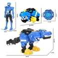 thumbnail image 2 of Miniforce Super Dino Power Trans Head Volt TYRAKA Armor T-Rex Robot Figure, 2 of 6