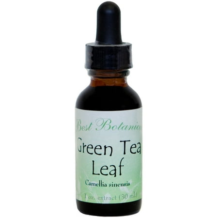 Best Botanicals Green Tea Leaf Extract 1 oz. (Best Bottled Green Tea Drinks)