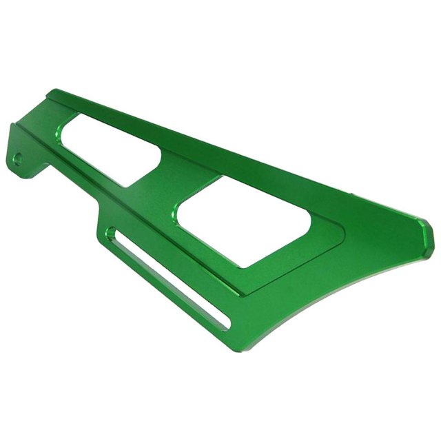mmirethe Rear Chain Guard Side for KLX140L 230L DRZ400 KLX140G Green 9.8x3.94 Inch 1Set