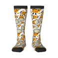 thumbnail image 1 of Balery Giraffes Head Calcetines novedosos Calcetines deportivos Calcetines hasta la rodilla Calcetines de algodón Calcetines originales y geniales, 1 of 6