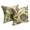 thumbnail image 2 of 17-inch Square Polyester Outdoor Throw Pillows (Set of 2) 9910-S2-CO-OD-049, 2 of 2