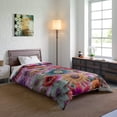 thumbnail image 2 of Bohemian Floral Comforter - Cozy Flower Print Bedding for a Vibrant Bedroom Decor, 2 of 4