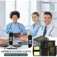 thumbnail image 5 of 48 Pcs/8 Sets Employee Appreciation Gifts 8 Thank You for Being Awesome Tumblers 8 Inspirational Notebooks 8 Ballpoint Pen 8 Makeup Bags 8 Keychain with 8 Clear Bag for Women Men Coworker, 5 of 7