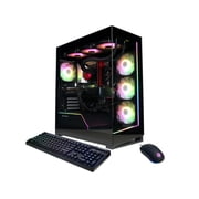 CyberpowerPC GM70929 Gaming Desktop PC Ryzen 7 9800X3DRX 9070 XT 32GB/2TB