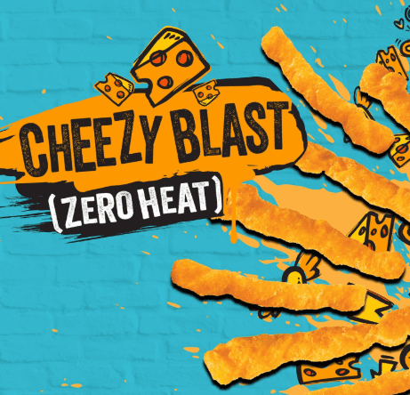 Takis Pix Cheezy Blast Cheese Flavored Corn Snacks, Zero Heat, No Artificial Colors Added, 2.875 oz Bag, 14 PACK