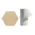 thumbnail image 5 of Unfinished Wooden Hexagon Blanks 10-inch, Pack of 50 Hexagon Cutouts for Craft Wood Shapes and Honeycomb Decoration, by Woodpeckers, 5 of 7