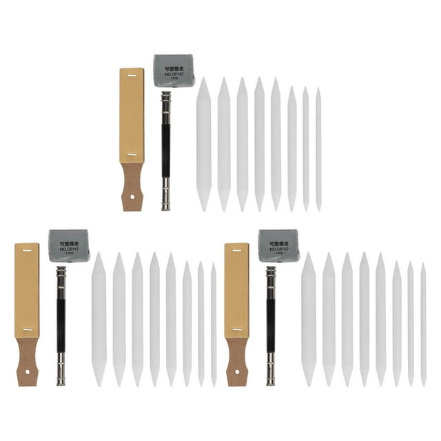 Shading Blending Stump, Strong Friction Multifunction Drawing Tools Practical Paper Blending Stumps For Student For Charcoal Sketch