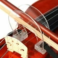 thumbnail image 1 of RENACLIPY Violin Bow Collimator Guide Lightweight Transparent Plastic for Self Bowing Practice and Skill Improvement, 1 of 8