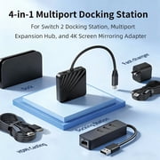 Multi-Function Video-Casting Docking Station for Nintendo Switch 2/Switch 1/Switch OLED Accessories