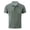 Green, variant on SELONE Men's Shirts Short Sleeve Shirt Collared Textured Breeze T-Shirts 3 Buttons Summer Business Wear Black L