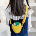 thumbnail image 6 of Women Cute Strawberry Purse Cartoon Messenger Crossbody Handbag Women Outdoor Casual Daily Use Shoulder Bag Small Coin Wallet, 6 of 6