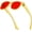 Yellow-r100, variant on Night Sleep Glasses for Women and Men with Red Lens, Blue and Green Light Blocking Eyeglasses for Optimized Sleep
