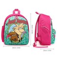 thumbnail image 2 of Los Castores Cascarrabias Mochila Escolar para Niños y Niñas, Mochila Infantil Ligera de Alta Calidad, Grande y Duradera ROSA, 2 of 6