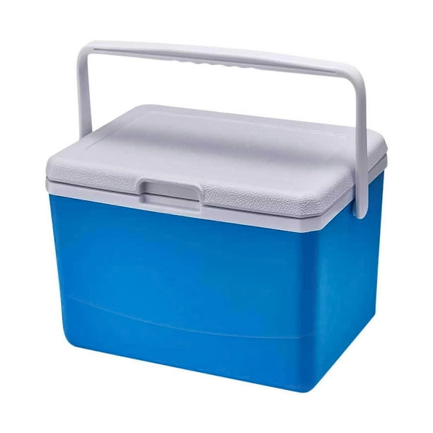 Camping Cooler Box Small Portable Refrigerator Insulated Hard Chest PE Beverage And Food Storage Container