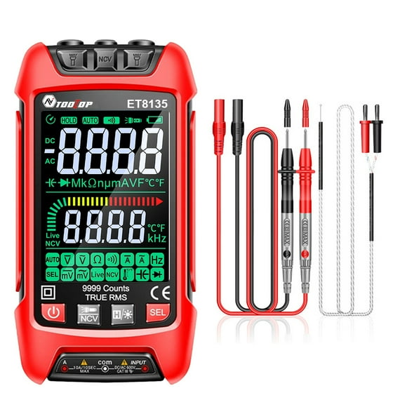 Multimeters,Wotao Color Display Handheld Display Handheld Ncv Professional Resistance Diode Handheld Ncv Professional Ncv Professional Resistance Temperature Tester Resistance Diode Meter
