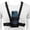 black, variant on BURIBURI Mobile Phone Chest Strap Mounting Holder First-angle Video Bracket Fixed Clip Live Broadcast Accessories