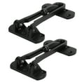 thumbnail image 3 of 2Set Aluminum Alloy Antitheft Door Buckle Safety Chain Atype Bolt Anti Lock Insurance(black ), 3 of 9