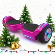 MOSTA All Terrain Self-Balance Scoote ,Electric Scooter Board for Kids & Adults with Bluetooth and Led Lights,6.5 inch,165 lbs capacity Perfect Gift
