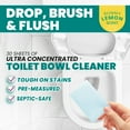 thumbnail image 6 of Uncle Todd's Lemon Scented Toilet Cleaner - 100% Dissolvable Sheets, Drop, Brush, and Flush - 30 Sheets, Plastic-Free Packaging, 6 of 6
