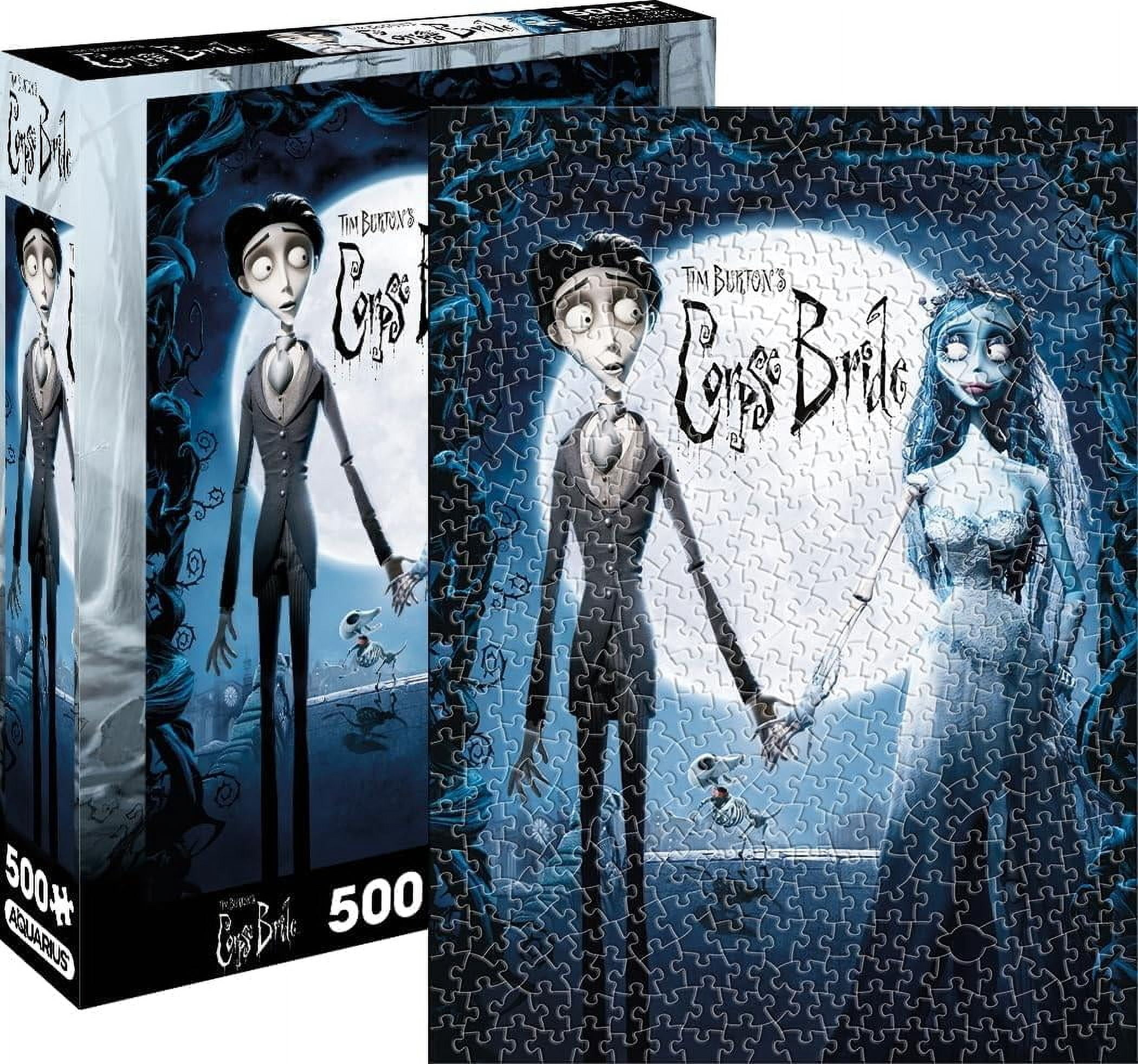 Corpse Bride 500 Piece Jigsaw Puzzle - Walmart.com