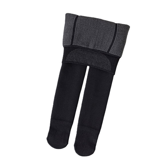 YunPes Girls and Toddlers' Rib Knit Tights Fall Winter Warm Outwear Socks Leggings Kids Comfy Soft Thermal Pantyhose for Dress Pants