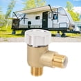 thumbnail image 1 of RV Vacuum Breaker Check Valve, Trailer Flusher Check Valve Simple Installation Prevent Backflow Precise Threads 571 VAC CHK A  for Motorhomes, 1 of 7