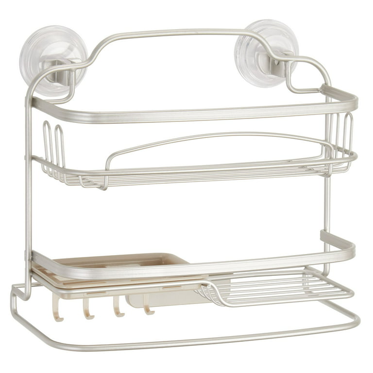  Better Houseware 886.2 Shower Caddy, Gold 2 Count : Home &  Kitchen