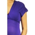 thumbnail image 4 of Women's Faux Wrap Maxi Maternity Dress, 4 of 4