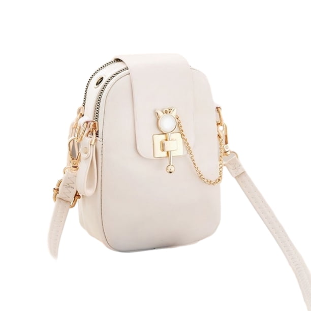 Bolso bandolera para mujer, bolso de hombro, bolso para teléfono móvil, bandolera pequeña, correa de hombro ajustable, bolso para móvil