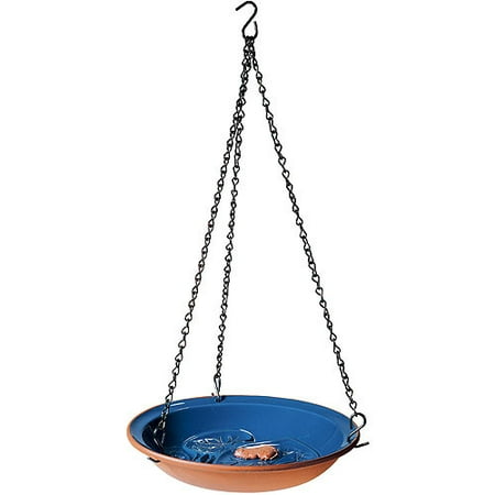 Terra Cotta Lilypad Birdbath