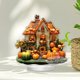 thumbnail image 4 of Decoración de Halloween: Castillo de Calabaza | Adorno de Escritorio Plano 2D de Acrílico | Estilo Espeluznante | Exhibición Versátil | Acrílico de Alta Calidad | Fácil Montaje | 1 Adorno, 4 of 5