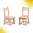 thumbnail image 6 of Arborister Wooden Backrest Chairs Layout Props, 6 of 10