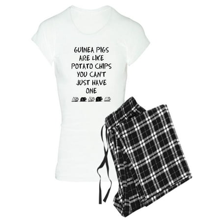 

CafePress - Guinea Pigs Are Like Potato Chips Pajamas - Women s Light Pajamas